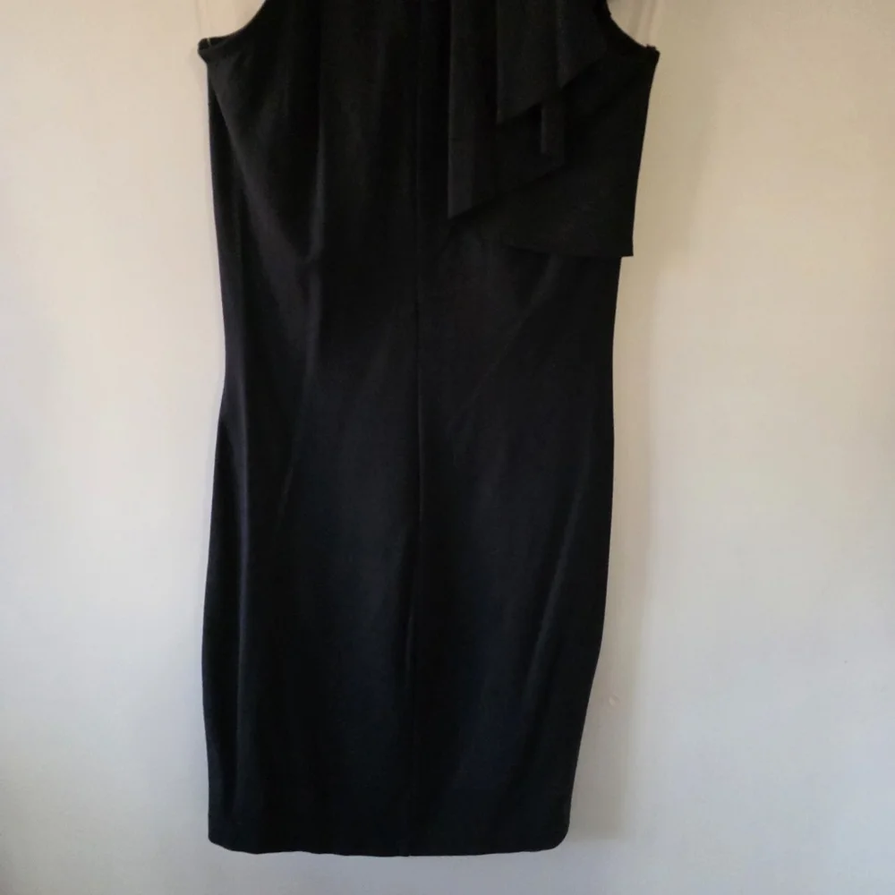 Lulus L Modern Feminine Classic Formal Wedding Guest Cocktail One Shoulder Dress - Picture 13 of 14
